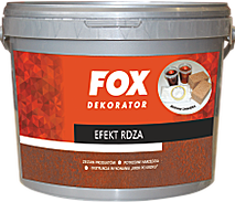 efekt RDZA - Fox Dekorator