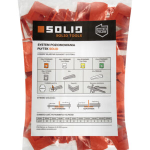 SOLID - leveling klipss 1mm 100szt. /6358 /